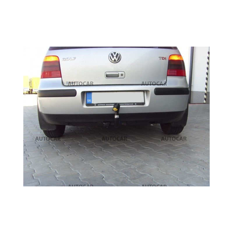 Ťažné zariadenie pre Volkswagen GOLF IV. - odnímateľný vertikálny bajonetový systém