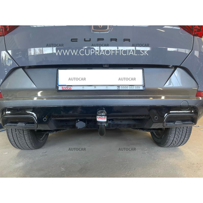 Ťažné zariadenie pre Cupra FORMENTOR - odnímateľný vertikálny bajonetový systém