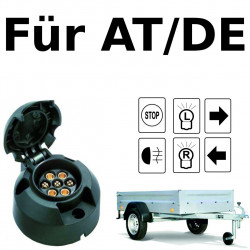 7 PIN - Univerzálna elektroinštalácia (s modulom) pre ťažné zariadenia