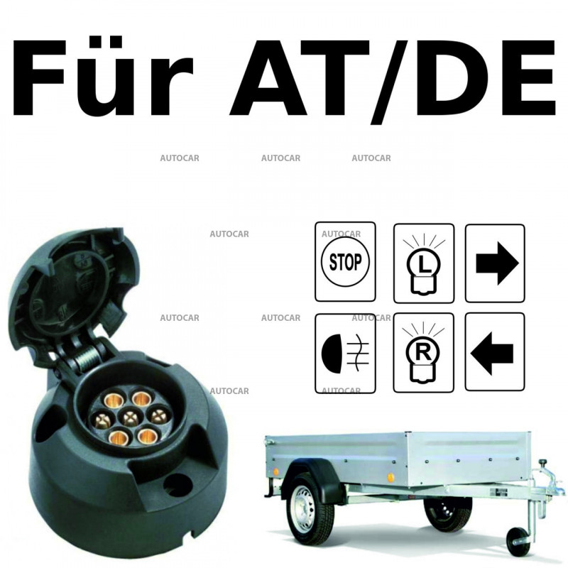 7 PIN - Univerzálna elektroinštalácia (s modulom) pre ťažné zariadenia