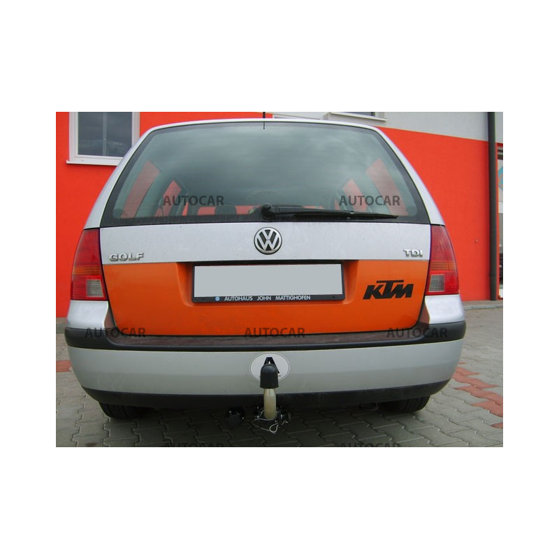 Ťažné zariadenie pre Volkswagen GOLF IV. - nie 4x4 - odnímateľný bajonetový systém