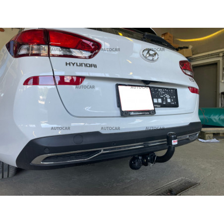 Ťažné zariadenie pre Hyundai i30 CW - odnímateľný bajonetový systém Ťažné zariadenie pre Hyundai i30 CW - odnímateľný bajonetový systém