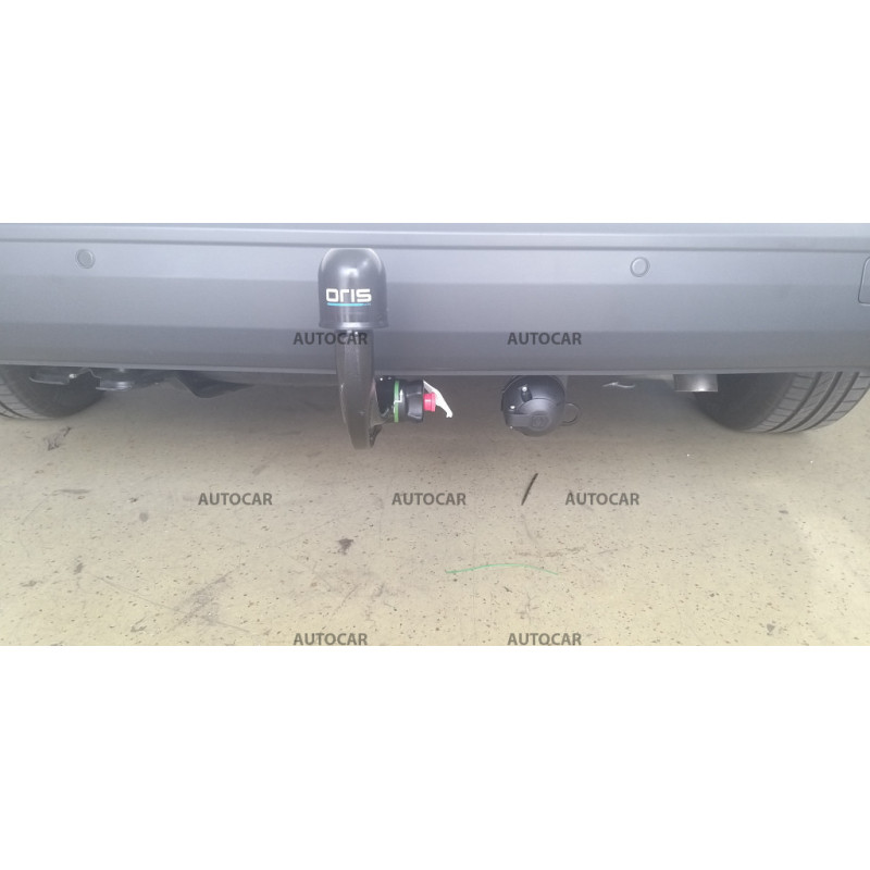 Ťažné zariadenie pre Volkswagen CADDY - odnímateľný vertikálny bajonetový systém