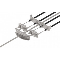 Váhadlo tandemové KNOTT so spoj. materiálom