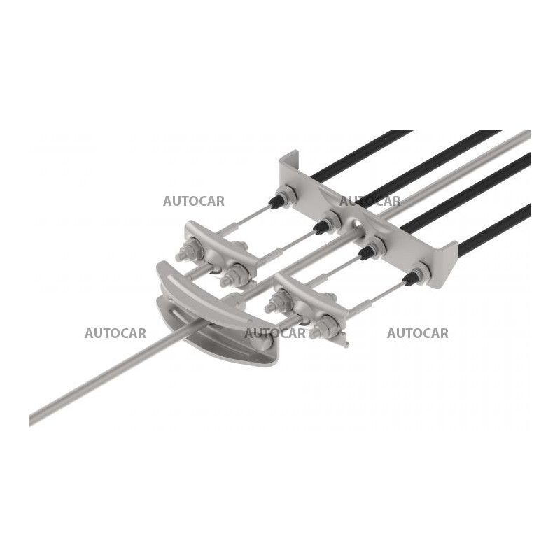 Váhadlo tandemové KNOTT so spoj. materiálom