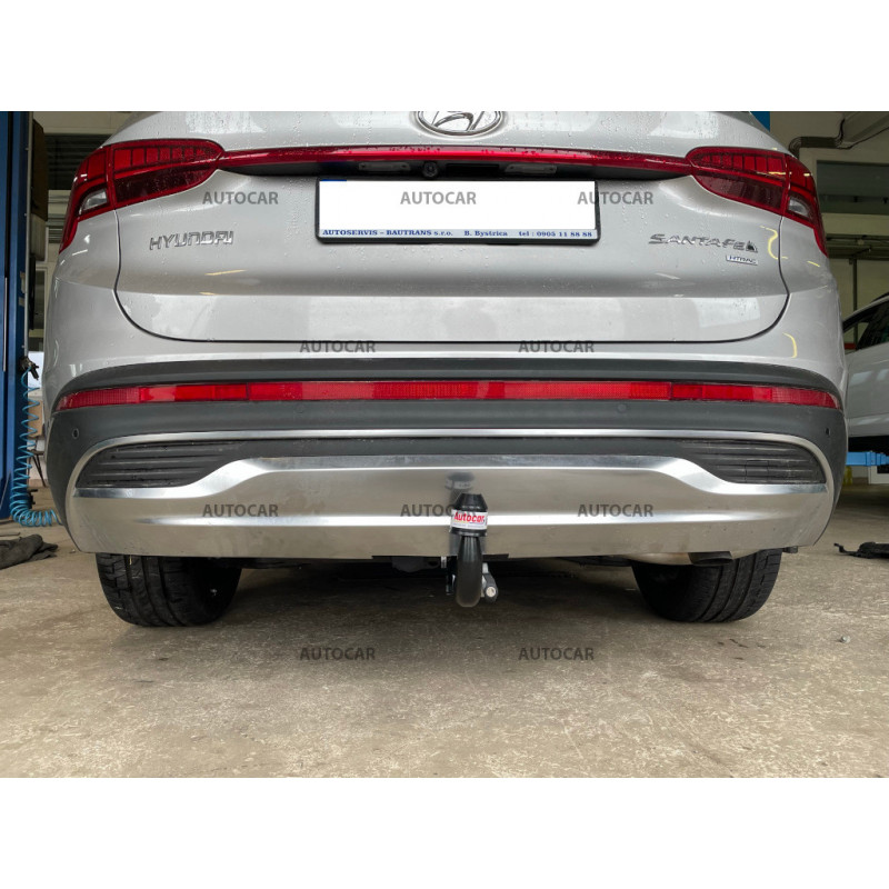 Ťažné zariadenie pre Hyundai SANTA FE - odnímateľný vertikálny bajonetový systém