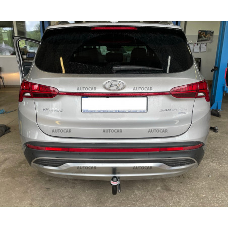 Ťažné zariadenie pre Hyundai SANTA FE - odnímateľný vertikálny bajonetový systém