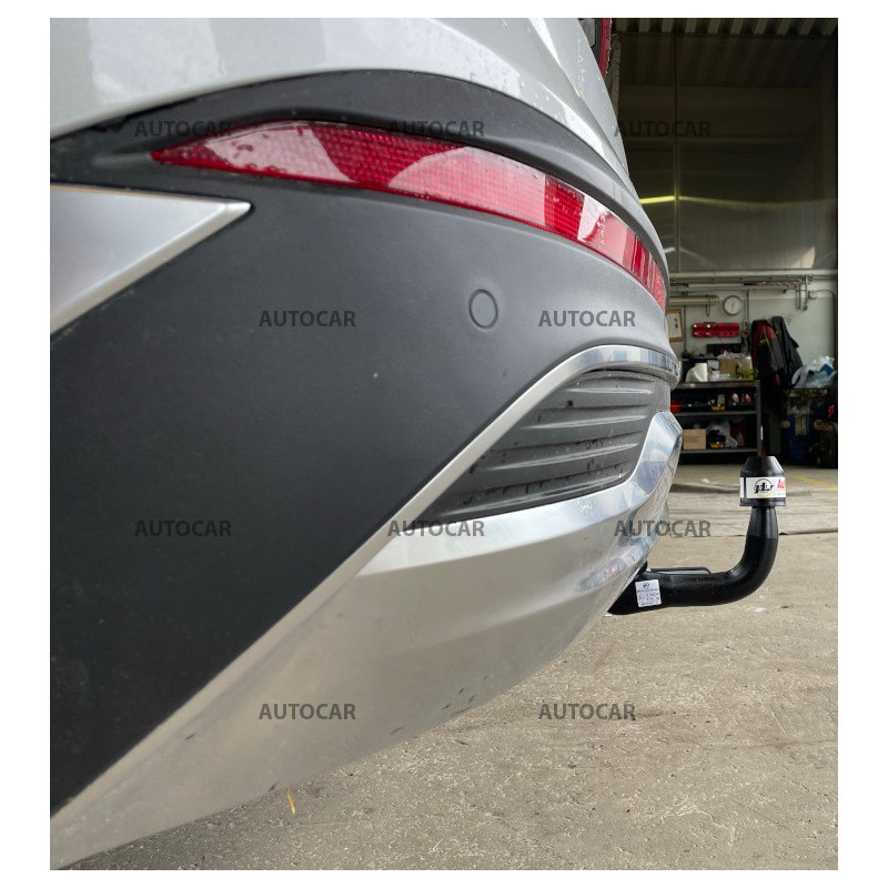 Ťažné zariadenie pre Hyundai SANTA FE - odnímateľný vertikálny bajonetový systém