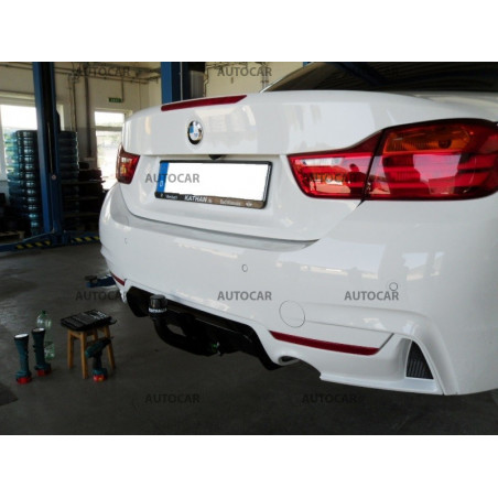 Ťažné zariadenie pre BMW Seria 4 - F32/F33/F36 - odnímateľný vertikálny bajonetový systém