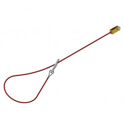 Poistné lanko k nájazdovým brzdám