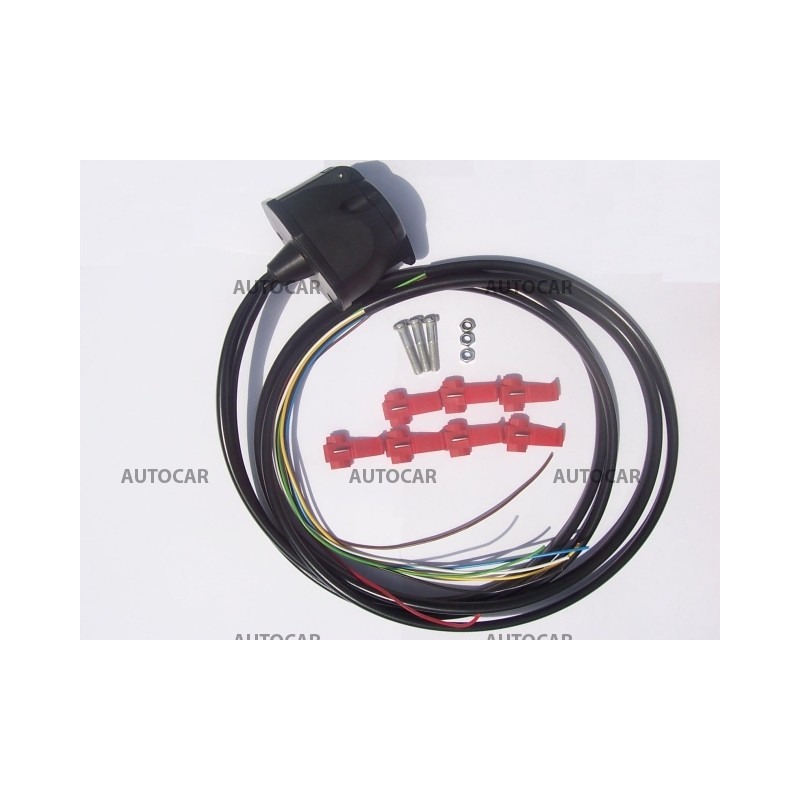 13 PIN - Univerzálna elektroinštalácia pre ťažné zariadenia (so spiatočkou, stálym prúdom a dobíjaním)