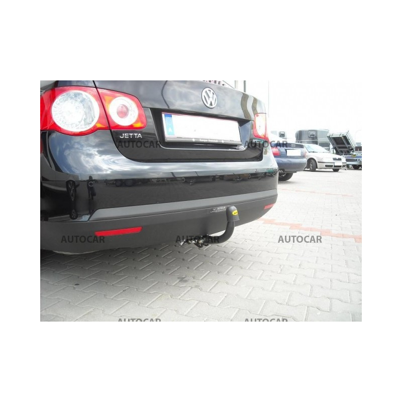 Ťažné zariadenie pre JETTA - 4dv. - skrutkový systém - od 2005 do 