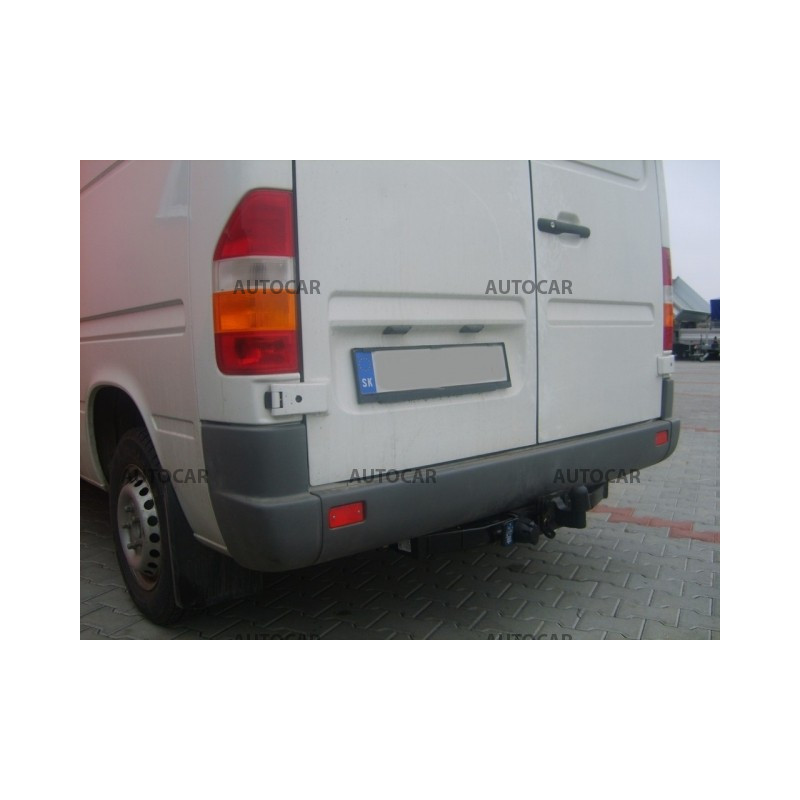 Ťažné zariadenie pre Volkswagen LT 28/46 - Dodávka bez schodíka - Rázvor 3,05 m - skrutkový systém