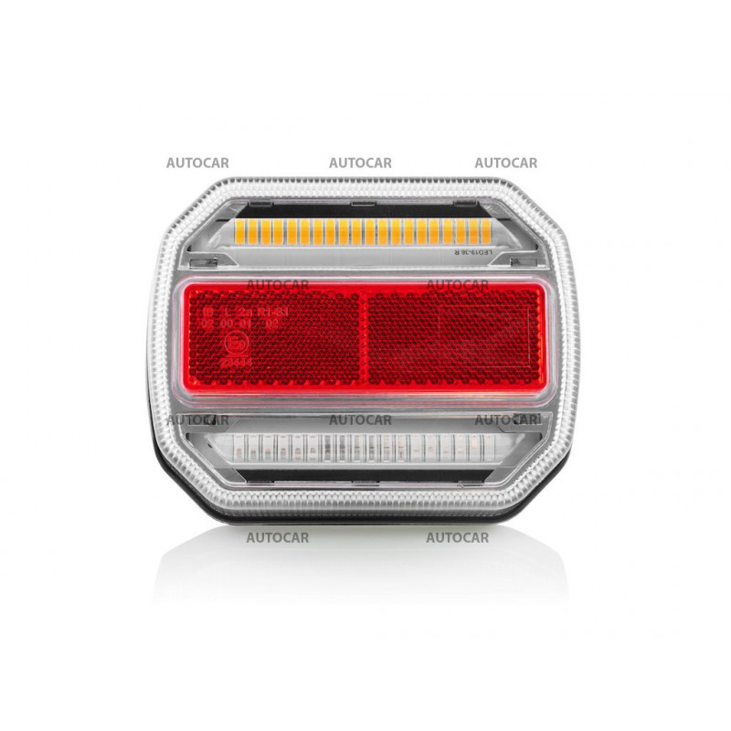 4-funkčné LED zadné svetlo s dynamickou smerovkou - pravé