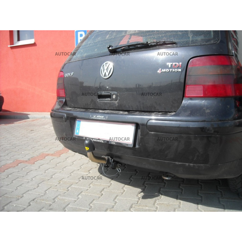 Ťažné zariadenie pre Volkswagen GOLF IV. - 4x4 - odnímateľný bajonetový systém