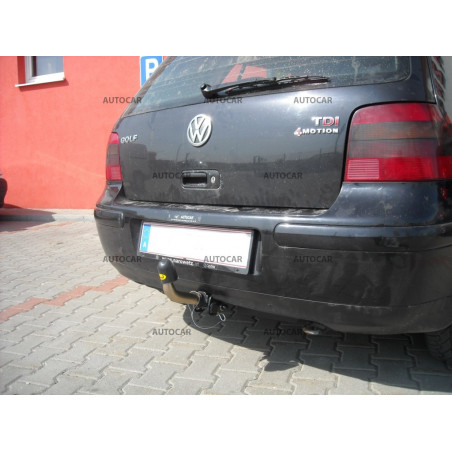 Ťažné zariadenie pre Volkswagen GOLF IV. - 4x4 - odnímateľný bajonetový systém