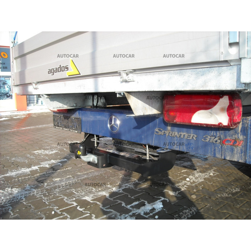 Ťažné zariadenie pre Mercedes SPRINTER - Valník - Jednomontáž - Rázvor 3,665 / 4,325 m - skrutkový systém