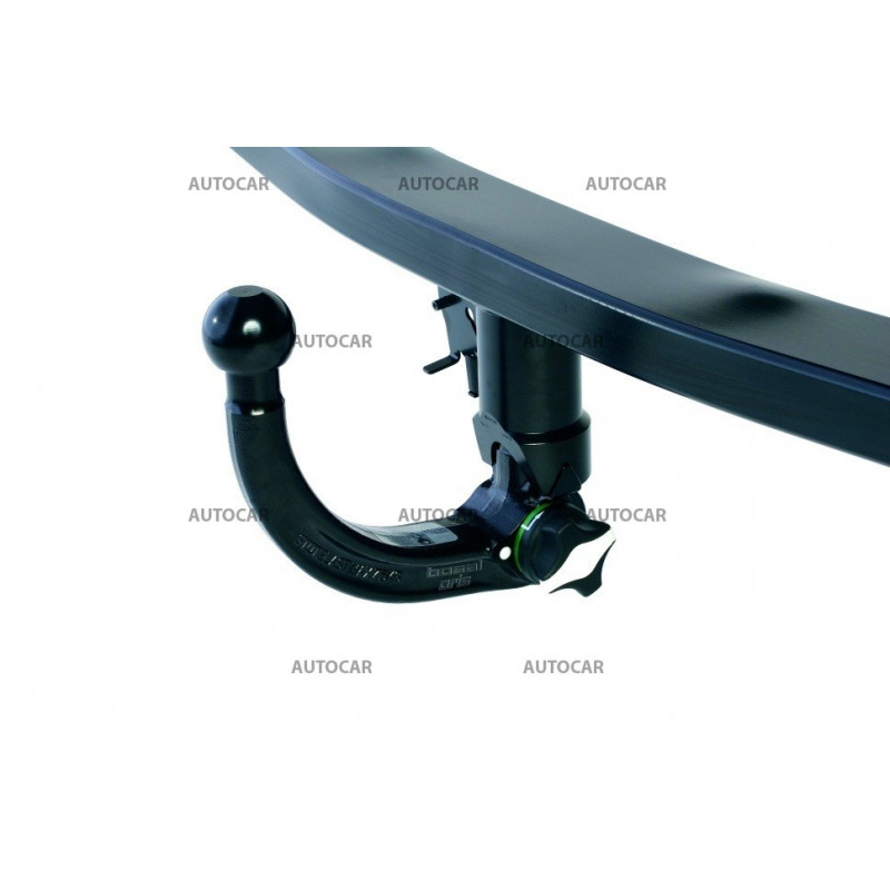 Cârlig de remorcare pre Peugeot 508 - sistem demontabil vertical cu cheie