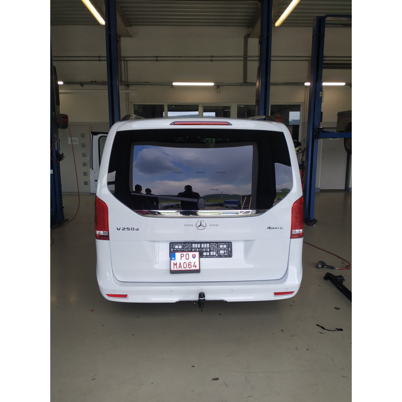 Ťažné zariadenie pre Mercedes V / VIANO / VITO (W447) - odnímateľný vertikálny bajonetový systém