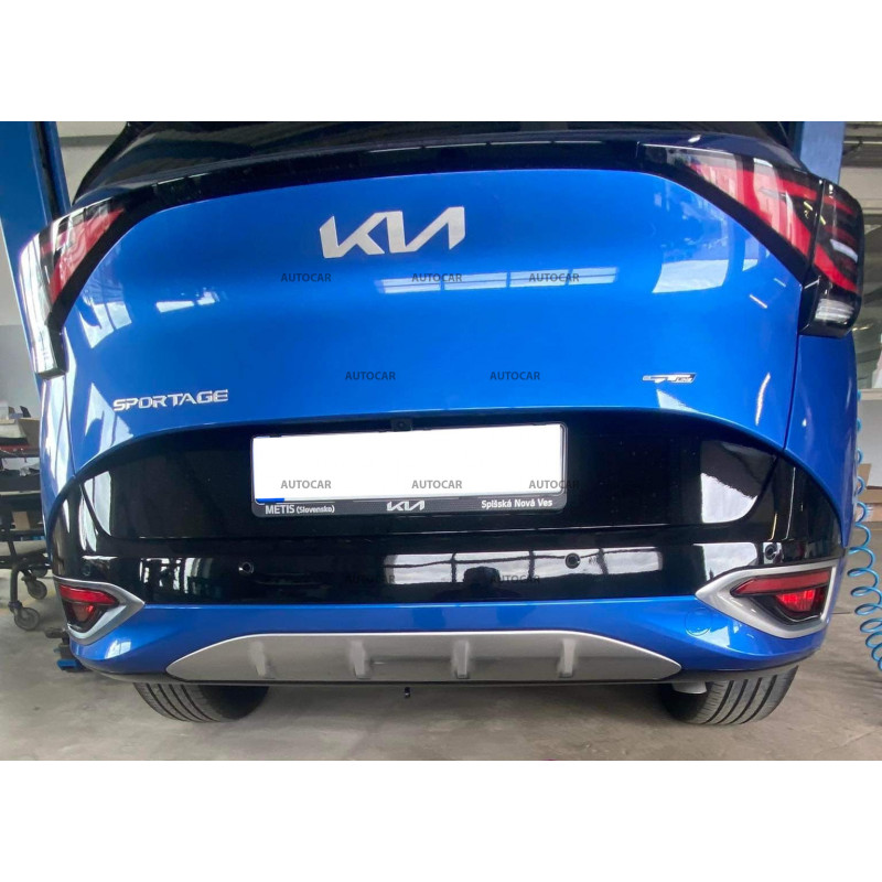 Ťažné zariadenie pre Kia SPORTAGE - odnímateľný vertikálny bajonetový systém