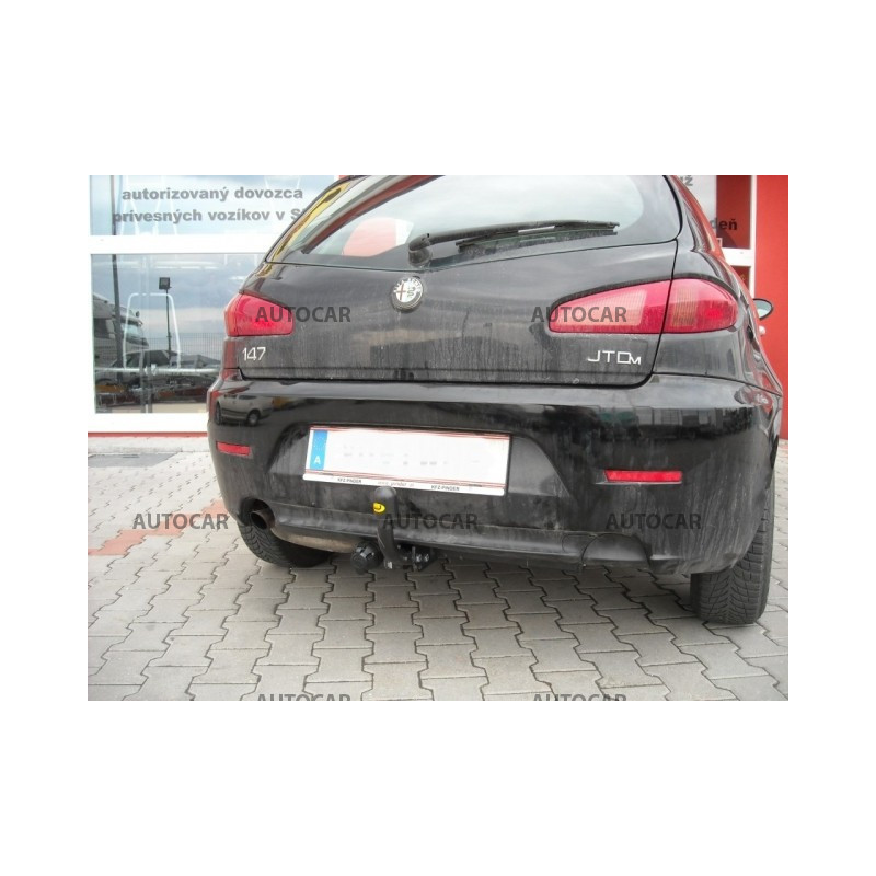 Ťažné zariadenie pre ALFA 147 - 3/5dv. - skrutkový systém - od 2000 do 