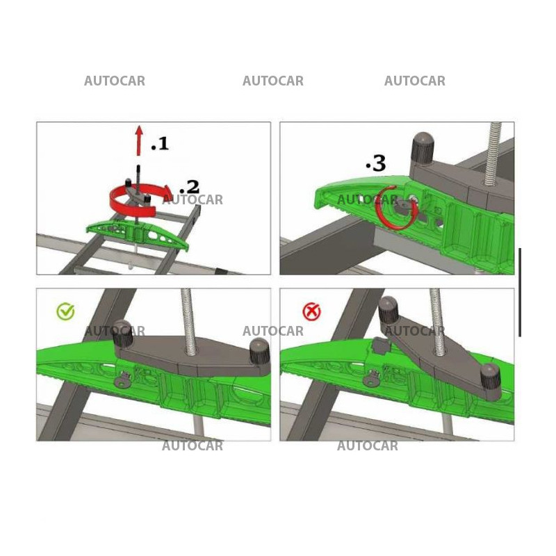 Držiak rebríku AutoRack Easy Clamp Wide