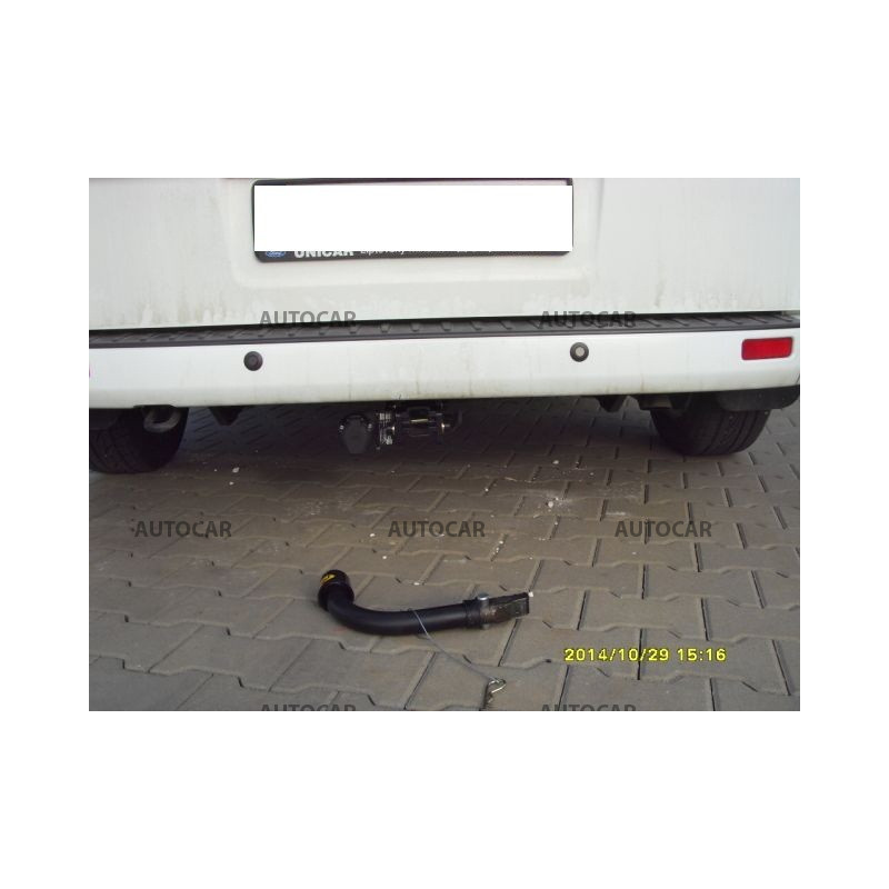 Ťažné zariadenie pre Ford TRANSIT / TOURNEO CUSTOM - odnímateľný bajonetový systém
