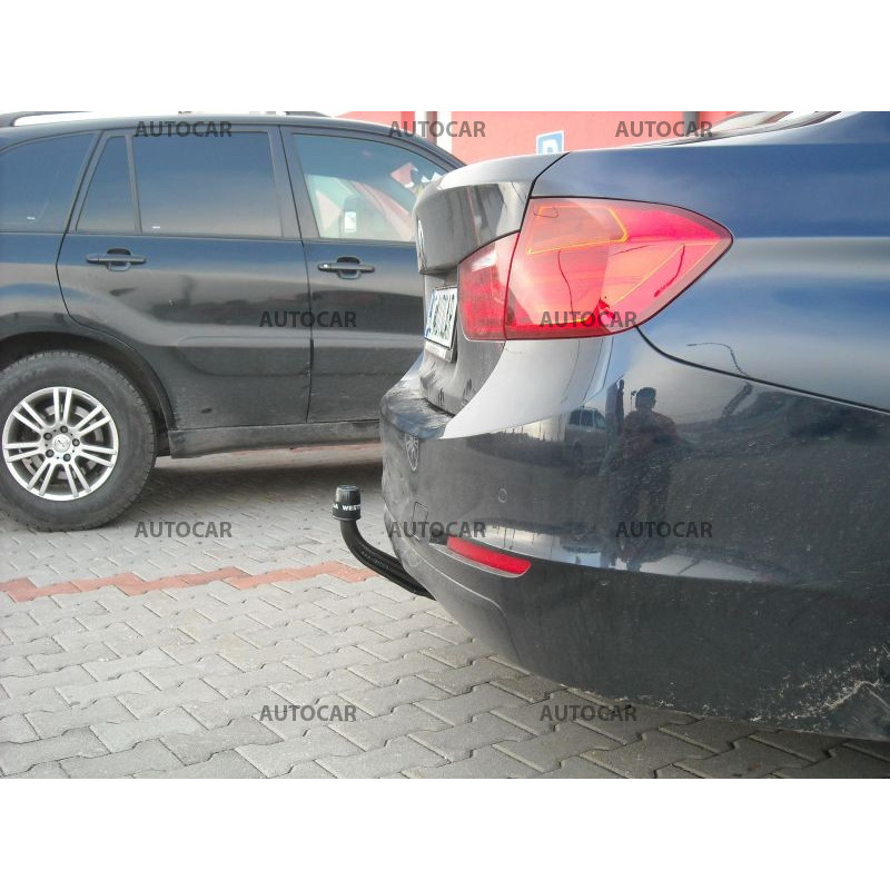 Ťažné zariadenie pre BMW Seria 4 - F32/F33/F36 - odnímateľný vertikálny bajonetový systém