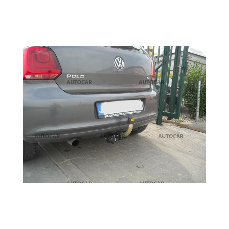 Ťažné zariadenie pre Volkswagen POLO V. - 3/5 dv. - odnímateľný bajonetový systém