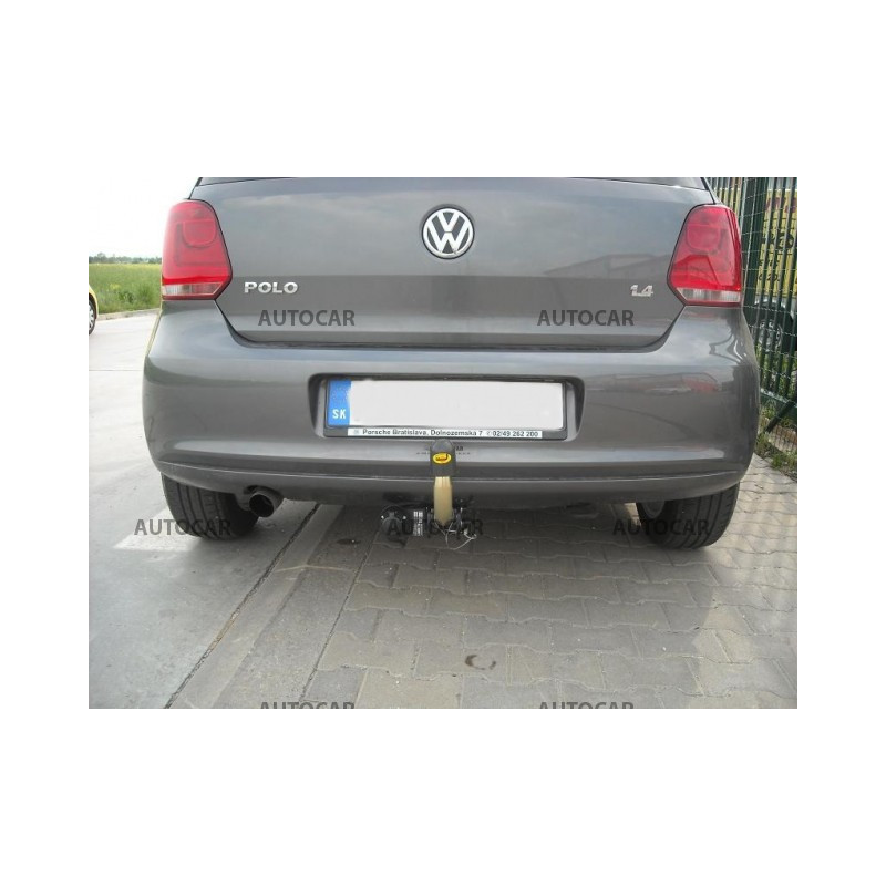 Ťažné zariadenie pre Volkswagen POLO V. - 3/5 dv. - odnímateľný bajonetový systém