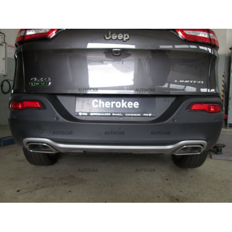 Ťažné zariadenie pre Jeep CHEROKEE - KL - odnímateľný vertikálny bajonetový systém Ťažné zariadenie pre Jeep CHEROKEE - KL - odnímateľný vertikálny bajonetový systém