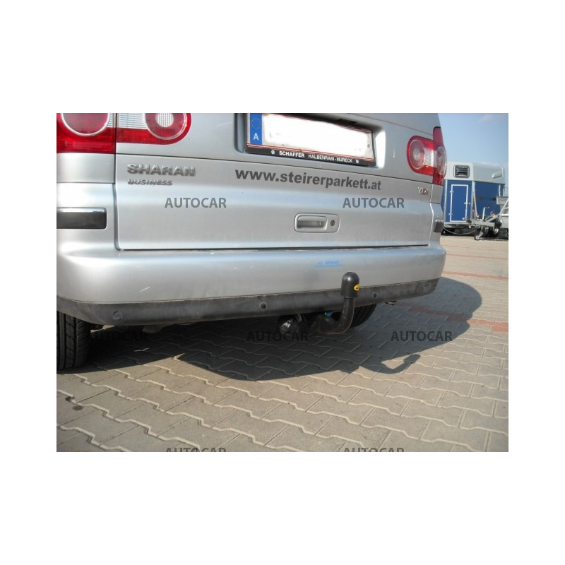 Ťažné zariadenie pre Volkswagen SHARAN - odnímateľný vertikálny bajonetový systém