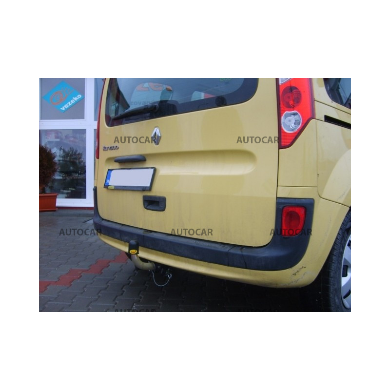 Ťažné zariadenie pre Renault KANGOO - nie 4x4 - odnímateľný bajonetový systém