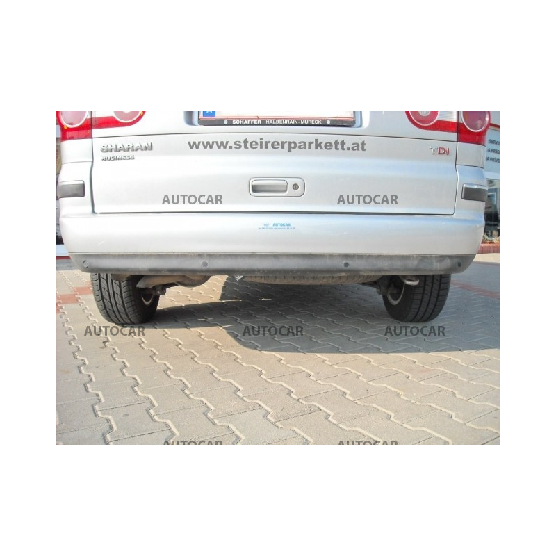 Ťažné zariadenie pre Volkswagen SHARAN - odnímateľný vertikálny bajonetový systém