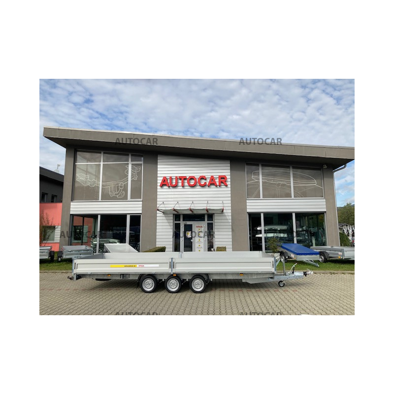 Univerzálny prepravník ATLAS 6,0m 3,5t s bočnicami 3 nápravy