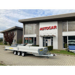 Univerzálny prepravník ATLAS 6,0m 3,5t s bočnicami 3 nápravy