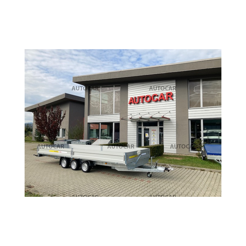 Univerzálny prepravník ATLAS 6,0m 3,5t s bočnicami 3 nápravy