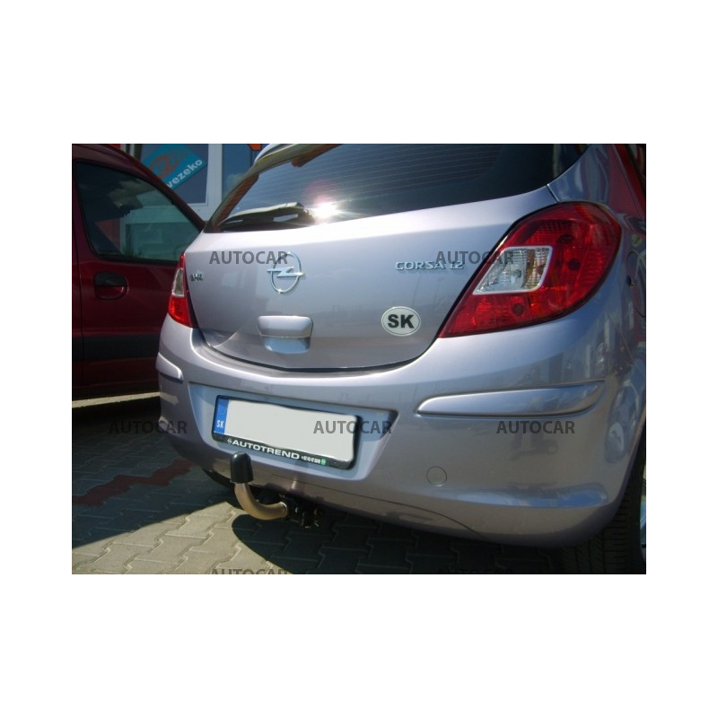 Ťažné zariadenie pre CORSA - "D" 3,5dv - automatický systém - od 2006 do 