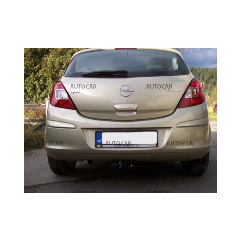 Ťažné zariadenie pre CORSA - "D" 3,5dv - automatický systém - od 2006 do 