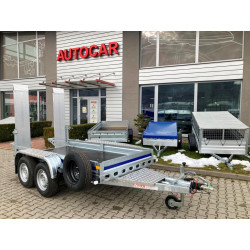 Remorcă cu două axe frânată...