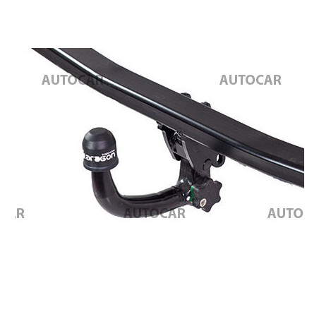 Cârlig de remorcare pre Nissan X-TRAIL - T33 - sistem demontabil vertical cu cheie Cârlig de remorcare pre Nissan X-TRAIL - T33 - sistem demontabil vertical cu cheie