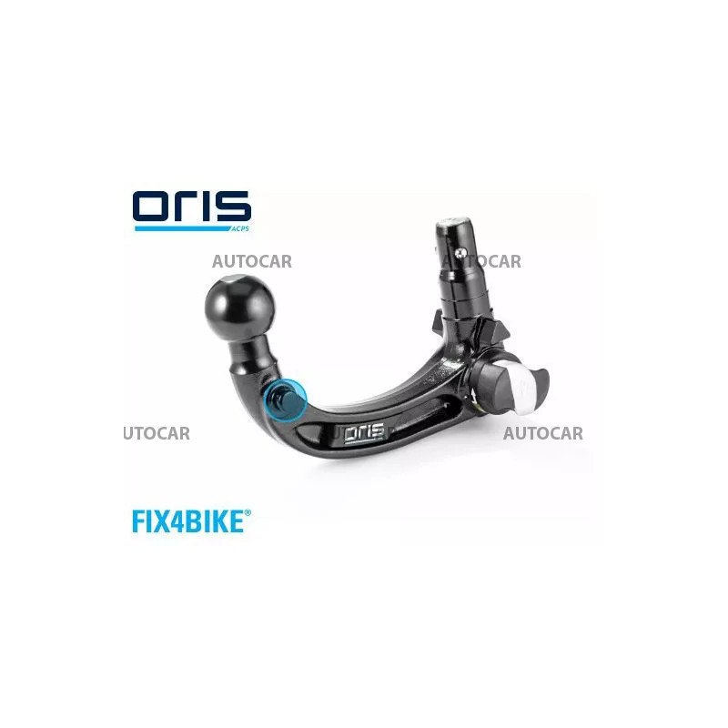 Cârlig de remorcare pentru Volvo V-60 sistem demontabil automat cu clemă - vertical - din 02.2018/-