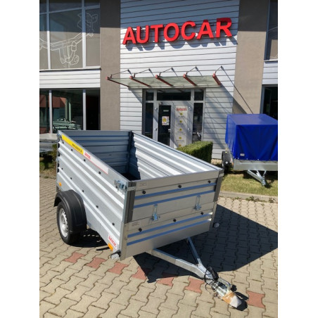 Prívesný vozík Autocar 7202 širší nadstavbové bočnice Prívesný vozík Autocar 7202 širší nadstavbové bočnice