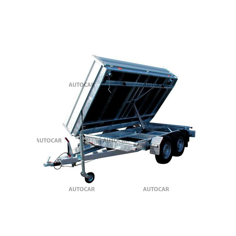 Trojstranne sklopný prívesný vozík TRIP 35