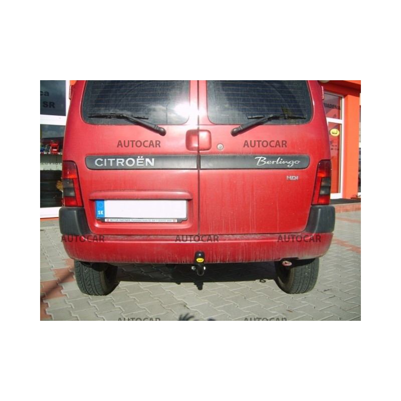 Ťažné zariadenie pre Citroen BERLINGO - skrutkový systém