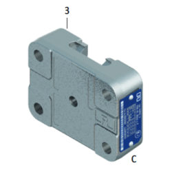 Placă înlocuibilă pentru VARIOBLOC - 83x56