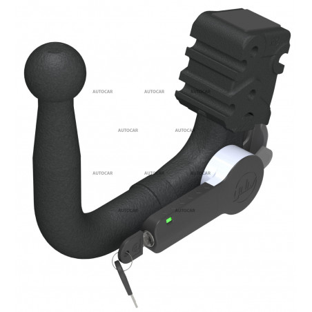 Cârlig de remorcare pre Mercedes EQB - X243 - sistem demontabil vertical cu cheie Cârlig de remorcare pre Mercedes EQB - X243 - sistem demontabil vertical cu cheie