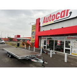 Transportator universal cu două axe 5m 2,7t fără pereți laterali