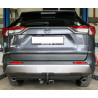 Ťažné zariadenie pre Toyota RAV 4 - odnímateľný vertikálny bajonetový systém Ťažné zariadenie pre Toyota RAV 4 - odnímateľný vertikálny bajonetový systém