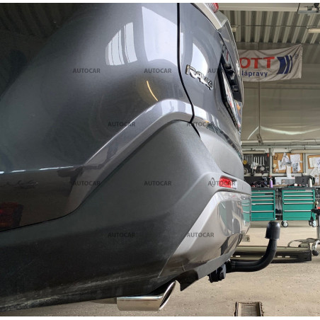 Ťažné zariadenie pre Toyota RAV 4 - odnímateľný vertikálny bajonetový systém Ťažné zariadenie pre Toyota RAV 4 - odnímateľný vertikálny bajonetový systém